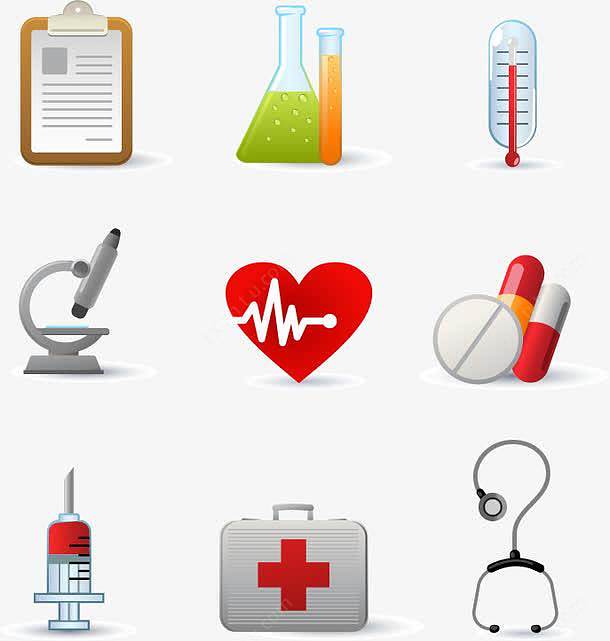 醫(yī)療器械圖標(biāo)矢量圖 高清素材助力專業(yè)設(shè)計